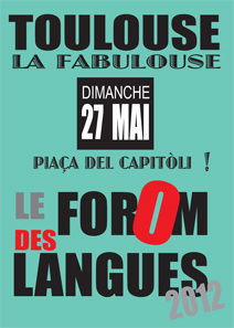 Forom des langues du Monde de Toulouse le 27 mai 2012